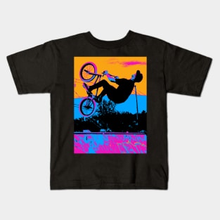 BMX Back-Flip Kids T-Shirt
